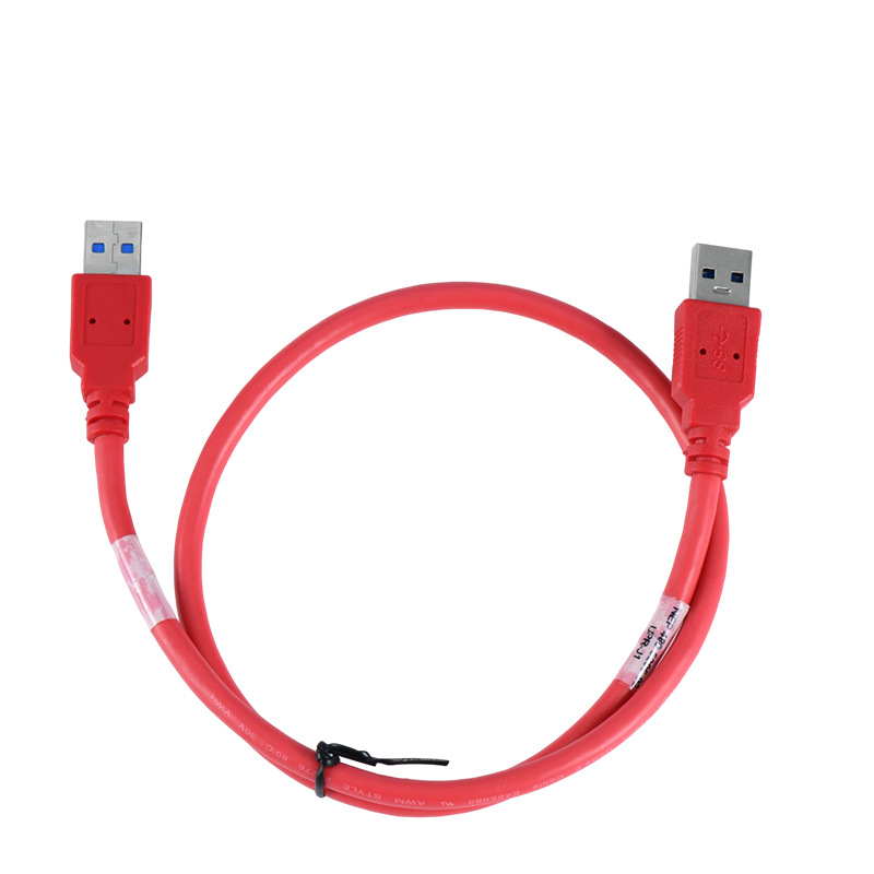 USB3.0 A M to A M portable hard drive data cable Laptop dual-head usb extension cable