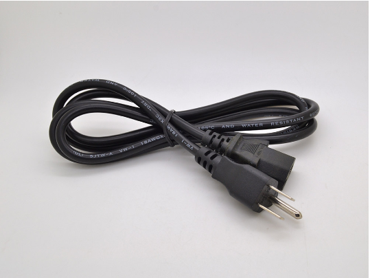 American three-plugged suffix power cable.png