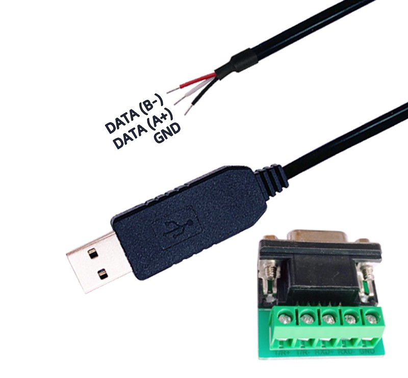 FTDI USB to RS485 Serial Port Converter Adapter Cable 3Pin Wire End